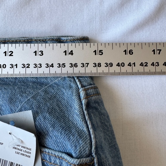 Buffalo David Bitton Women's NEW 30 Frayed LULU Mom‎ Shorts High-Rise Y2K Denim - Picture 12 of 16